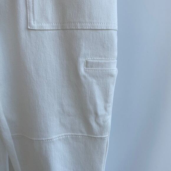 NWT Lysse Repreve Summer Crop Cargo Jogger White Sold Out In Store sz S - Picture 6 of 13